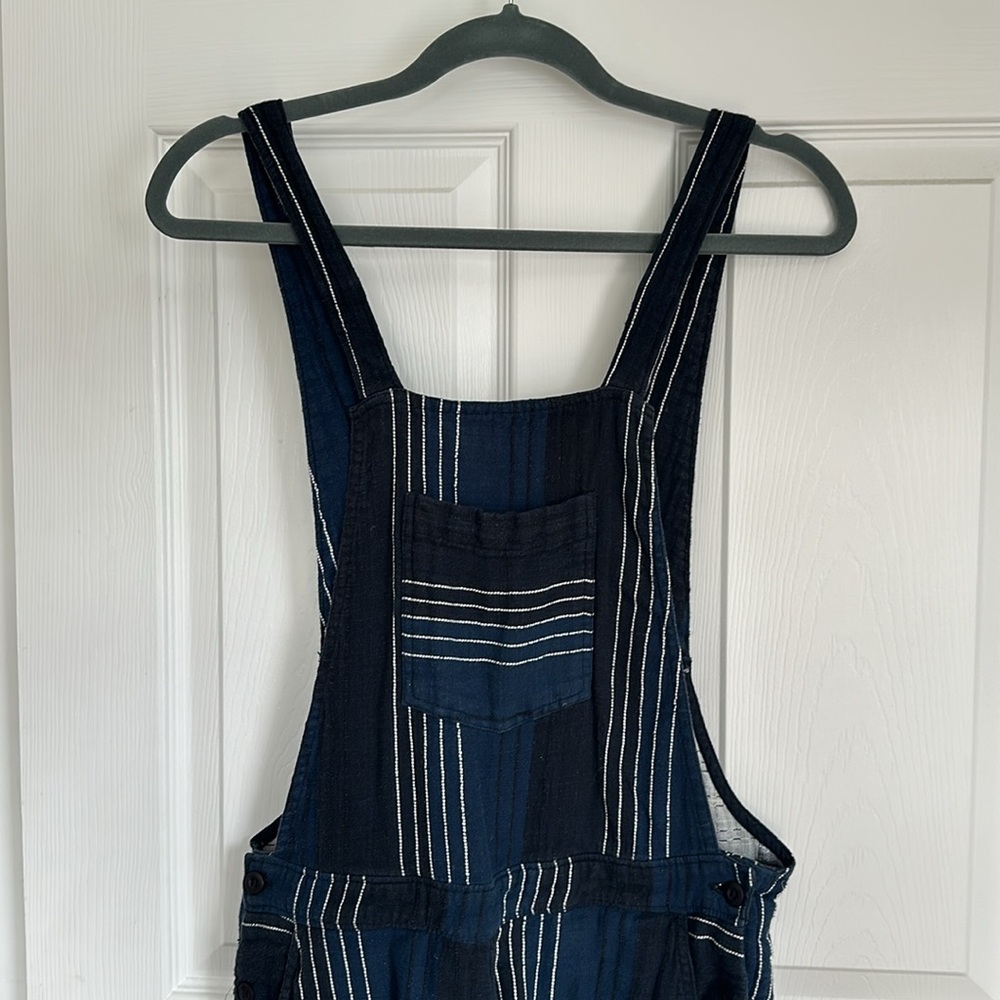 Ace & Jig striped jumpsuit overalls sz S